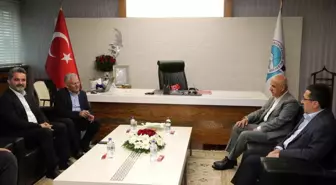 Bakan Kirişci'den Başkan Büyükkılıç'a Ziyaret