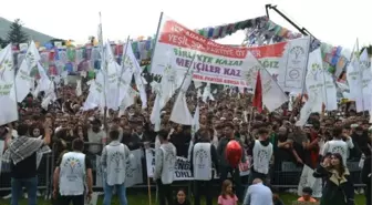 Selahattin Demirtaş Yeşil Sol Parti mitingine sesli mesaj gönderdi