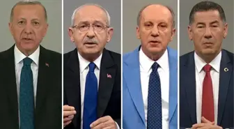 TRT ekranlarında ilk propagandalarını yaptılar! İşte cumhurbaşkanı adaylarının mesajları