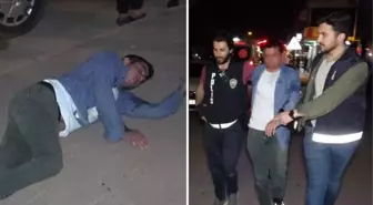 Kendisine müdahale eden 112 ekiplerine saldırdı