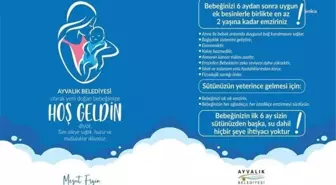 Ayvalık Belediyesi Hoş Geldin Bebek Projesi İle Yeni Doğan Bebeklere Destek Oluyor