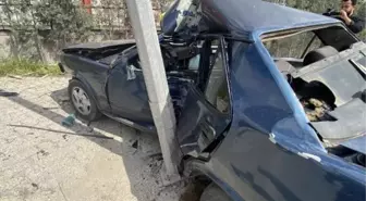 Eskişehir'de otomobil ağaca çarptı: 1 yaralı