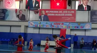 Havran' da geleneksel çocuk oyunları ödül töreni yapıldı