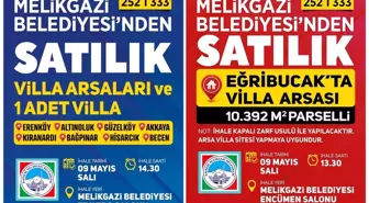 Melikgazi Belediyesi'nden satılık villa ve villa arsası ihalesi