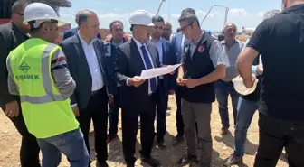 AK Parti Adıyaman İl Başkanı ve Heyeti Deprem Konutlarını İnceledi