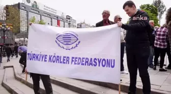 Görme engelliler seçimlerde Braille alfabesi olmayan şablona karşı çıkıyor