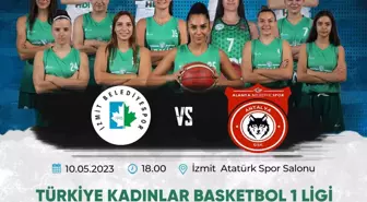 İzmit Belediyespor Kadın Basketbol Takımı Final Serisinde