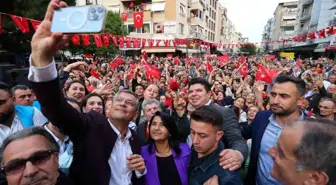 Özgür Özel, Buca'da mitinge dönüşen halk buluşmasında konuştu