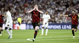 Real Madrid-Manchester City maçı 1-1 berabere tamamlandı