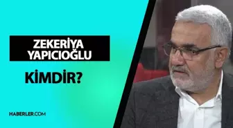 Zekeriya Yapıcıoğlu kimdir? Zekeriya Yapıcıoğlu kaç yaşında, mesleği ne? Zekeriya Yapıcıoğlu hayatı ve biyografisi!