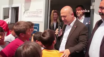 CHP'li vekillerden Güzelbahçe'de kütüphane, arıtma tesisi ve güneş paneli açılışı