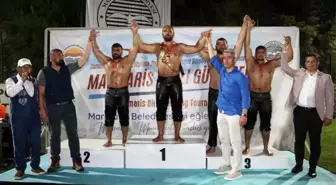 Marmaris yağlı güreşlerinin baş pehlivanı Ali Gürbüz oldu