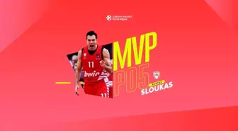 THY Euroleague play-off 5. maçların MVP'si Kostas Sloukas oldu