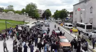 Türkiye'nin yerli otomobili Togg Selimiye Meydanı'nda görücüye çıktı