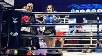 Dünya Muaythai Şampiyonası'nda Gülistan Turan'dan altın madalya