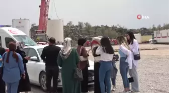 Öğrenciler, Gabar dağı petrol sahasına çıkartma yaptı