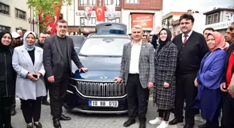 TOGG, Balıkesir'in Havran ilçesinde sergilendi
