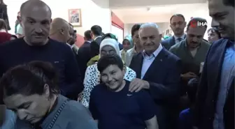 Binali Yıldırım Tuzla'da oyunu kullandı