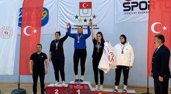 Anadolu Üniversiteli sporcudan altın madalya