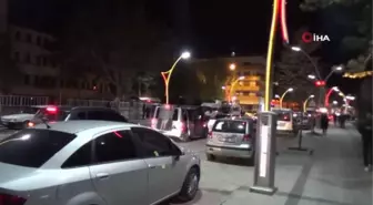 Bayburt'ta seçim kutlaması gece geç saatlere kadar devam etti