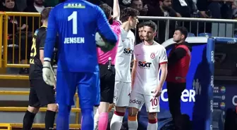 Galatasaraylı Zaniolo İstanbulspor maçında kırmızı kart gördü