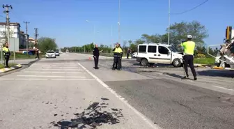 Ünye'de trafik kazası: 2 kişi yaralandı