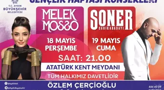 Aydın Büyükşehir Belediyesi'nden Gençlik Haftası Konserleri