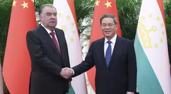 Çin Başbakanı, Tacikistan Cumhurbaşkanı Rahman ile Görüştü