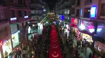 Samsun'da Fener Alayı ve Gençlik Festivali Yürüyüşü düzenlendi