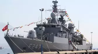 TCG Yıldırım Fırkateyni Samsun Limanı'na demirleyecek