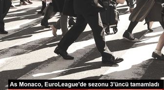 As Monaco, EuroLeague'de sezonu 3'üncü tamamladı