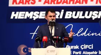 Bakan Kurum: 'Türkiye Yüzyılı'nın türküsünü söyleyeceğiz'