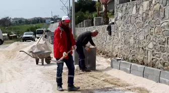 Menderes Belediyesi Görece'de Kilit Parke Çalışması Tamamladı