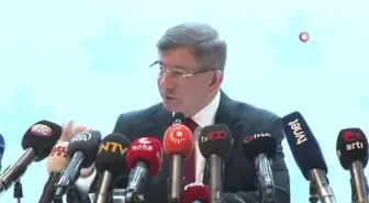 Gelecek Partisi lideri Davutoğlu: 'Kayyum atamak halkı cezalandırmak demektir'