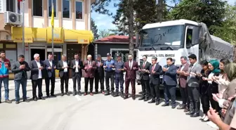 Depremzedelere yardım Kırklareli'den Hatay'a gönderildi