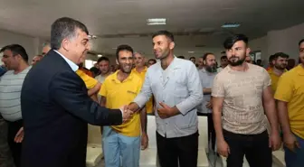 Abdulhamit Gül ve Rıdvan Fadıloğlu Gaziantep'te İşçi ve Esnaf Ziyaretleri Yaptı