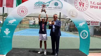 Şırnak'ta düzenlenen 2. Uluslararası Cudi Cup Tenis Turnuvası sona erdi