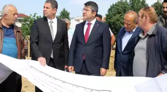 Edirne'de AMATEM ve aile sağlığı merkezi inşaatları yerinde incelendi