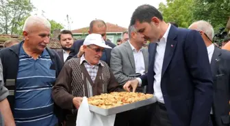 Bakan Kurum, Şile'de vatandaşlarla buluştu ve müjde verdi