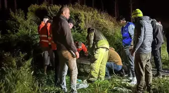 Beykoz'da Kuyuya Düşen Vatandaş Kurtarıldı