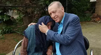 Cumhurbaşkanı Erdoğan, eski komşusunu ziyaret etti