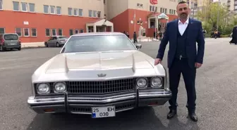 Erzurumlu iş insanı Haluk Ertek, Alparslan Türkeş'in otomobiliyle oy kullanmaya gitti