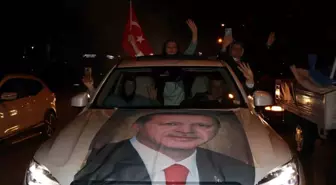 Samsun'da Cumhurbaşkanı Erdoğan'ın seçim zaferi kutlandı