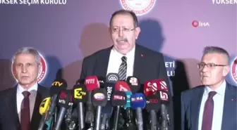 YSK Başkanı Ahmet Yener: Seçim yayın yasağı sona erdi