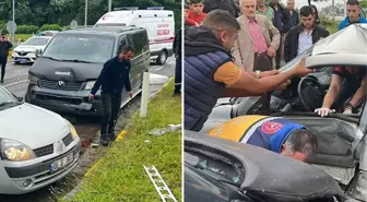 Zonguldak'ta meydana gelen kazada baba öldü, kızı yaralandı