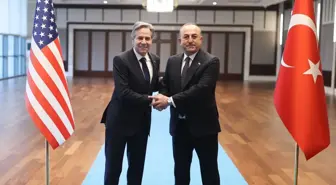 Dışişleri Bakanı Çavuşoğlu, ABD Dışişleri Bakanı Blinken ile Görüştü