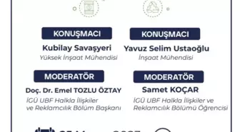 İstanbul Gelişim Üniversitesi UBF Halkla İlişkiler ve Reklamcılık öğrencileri 'Geleceğe Enerjin Kalsın' diyor!