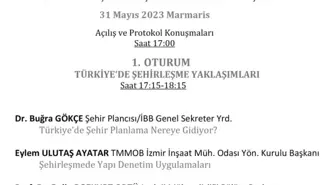 EMARÇEB, Türkiye'de Şehirleşme ve Deprem Gerçeği Çalıştayı'nı Marmaris'te düzenleyecek