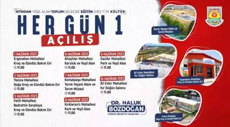 Tarsus Belediyesi, 'Her Gün 1 Açılış' sloganı ile kente eserler kazandırıyor