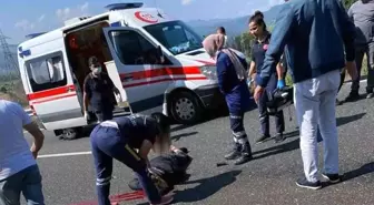 Muğla'da kaza: Motosiklet sürücüsü ağır yaralı